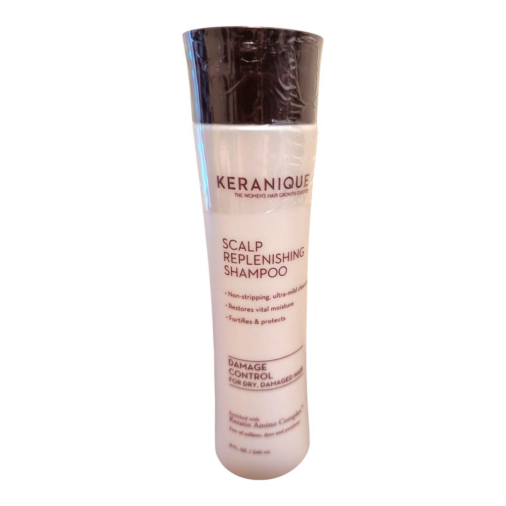Keranique Scalp Replenishing Shampoo Damage Control 8oz NEW SEALED
